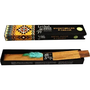 Čajovna Vykuřovadla Šamanské vonné tyčinky SLADKÁ TRÁVA a CEDR