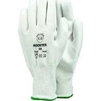 Pracovní rukavice Rukavice povrstvené T-K Rooster, 12 párů, bílá Rozměr: 7