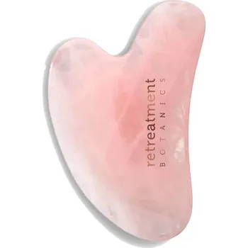 Retreatment Botanics Gua Sha | Gua Sha masážní kámen na obličej z přírodního růženínu
