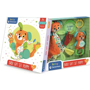 Hračka pro nejmenší CLEMENTONI BABY Dárkové balení pro miminka Pejsek