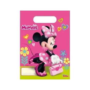 Party dekorace Tašky myška Minnie - 6 ks