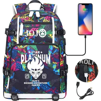 Sportovní batoh Unisex batoh s USB - 020