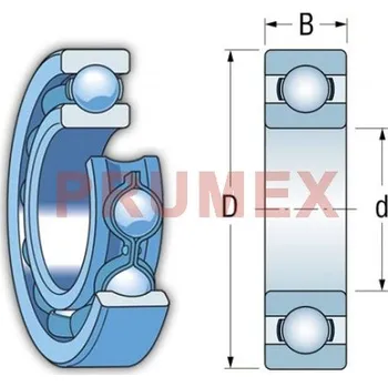NTN 6412 C3 kuličkové ložisko