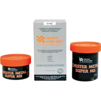 Karosářský tmel Chester Molecular Chester Metal MS - tmel pro opravy odlitků z mosazi Hmotnost: 0,4 Kg