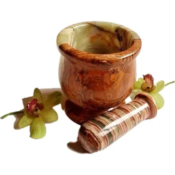 Hmoždíř Vykuřovadla Hmoždíř z Aragonitu Ø 7,5cm