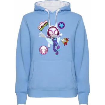 Dívčí mikina Mikina Spidey Team - Gwen Stacy / Ghost-Spider Velikost: 3XL