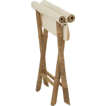 Stolička Přírodní bambusová stolička Bamboo Pliable - 40*40*42cm