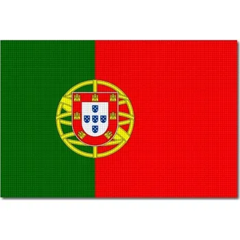Vlajka Pelisport Portugalská vlajka tištěná 6 x 4 cm