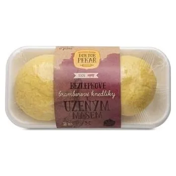 Hotové jídlo DP - Knedlíky bramborové s uzeným masem 240g (2ks)