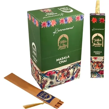 Čajovna Vykuřovadla Tales of India MASALA CHAI vonné tyčinky