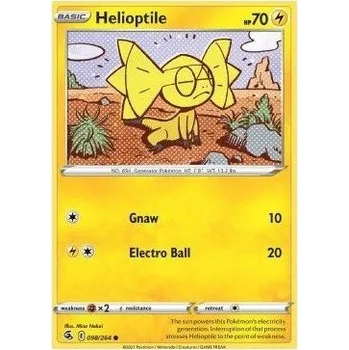 Sběratelská karetní hra Pokémon karta Helioptile 098/264 - Fusion Strike