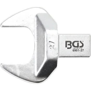 Ruční nářadí BGS 6901-27, Nástrčný plochý klíč | 27 mm | upnutí 14 x 18 mm