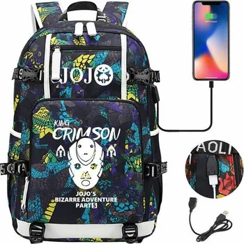 Sportovní batoh Unisex batoh s USB - 004