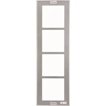 URMET 1148/64 Upevňovací a krycí rámeček, 4 moduly