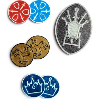 Příslušenství k deskovým hrám TLAMA games Hra o trůny LCG - plastové žetony