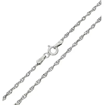 Náramek Goldstore Lambáda stříbrný náramek Váha: 1.15 g, Délka: 19 cm