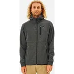 Mikina Rip Curl ANTI SERIES DEPARTED ZIP THR Charcoal Marle velikost M