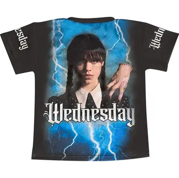 Tričko Wednesday Věc Velikost: 146