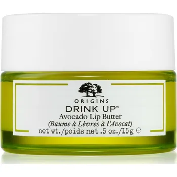 Péče o rty Origins Drink Up™ Avocado Lip Butter hydratační balzám na rty s avokádem 15 ml
