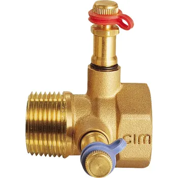 Ventil Měřicí a vypouštěcí armatura - k vyvažovacímu ventilu - 6/4˝, Kv 23,00 IVAR.CIM 721