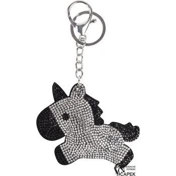 Žertovný předmět Klíčenka Waldhausen -UNICORN- - Stříbrná/Černá