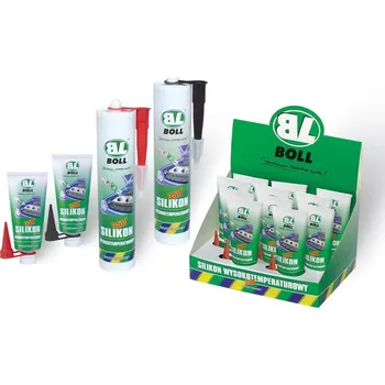 Oprava karosérie BOLL 0070106 Vysokoteplotní silikon 80ml, červený