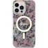 Pouzdro na mobilní telefon Guess Flowers IML MagSafe pro Apple iPhone 14 Pro Max růžové
