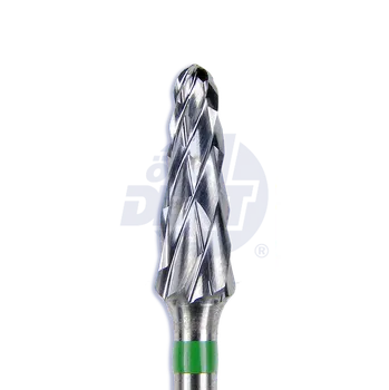 Příslušenství k frézce hrubá tvrdokovová fréza s křížovým břitem, kónus, zaoblený | do násadce | 500 104 194 220 045