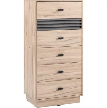 Komoda Komoda Allmo AL18 dub estana / antracit, 60 x 120 x 40