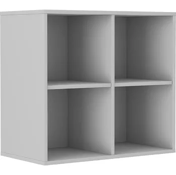 regál MELTA | závěsný horní regál LG103 | 79,9 cm | šedá