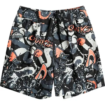 Pánská móda koupací šortky Quiksilver Next Gen Volley 12 - KVJ6/Black 6 Years