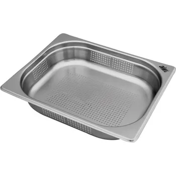 SVING Gastronádoba z nerezu GN1/2 - 065 mm, bez držadel, děrovaná.