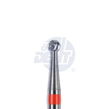 Fréza jemná tvrdokovová fréza s křížovým břitem, kulička | do násadce | 500 104 001 140 023