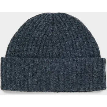 Kšiltovka ČEPICE GANT LOUNGEWEAR BEANIE ANTRACIT MELANGE