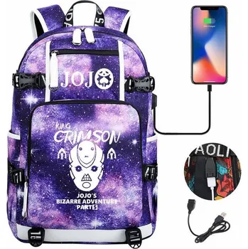 Sportovní batoh Unisex batoh s USB - 002