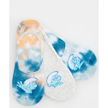 Dětská móda Reserved - Sada 3 párů neviditelných ponožek - bleděmodrá - 9857T-05X - 9857T-05X-K34