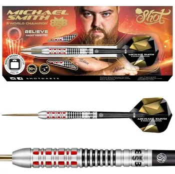 Šipka Shot Darts Michael Smith Believe Steel Tip 25 g