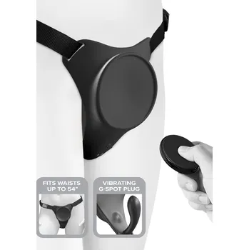 Připínací penis Pipedream Body Dock G-Spot Pro Harness Black