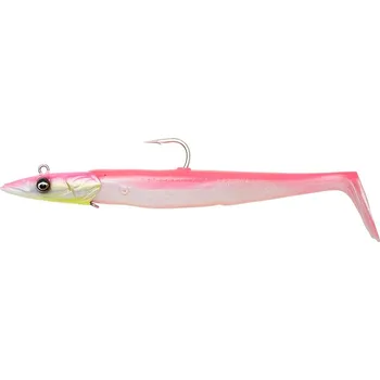 SAVAGE GEAR Gumová nástraha Savage Gaer Sandeel V2 Pink Pearl Silver 18cm 86g (2+1ks)