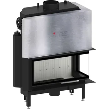 Krbová vložka HITZE ALBERO 90x41.RG-D krbová vložka s teplovodním výměníkem - pravá