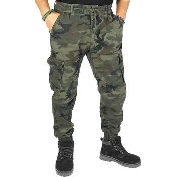 Pánské kalhoty TifanTEX Loshan Maskáče Army Green 8086-K-25