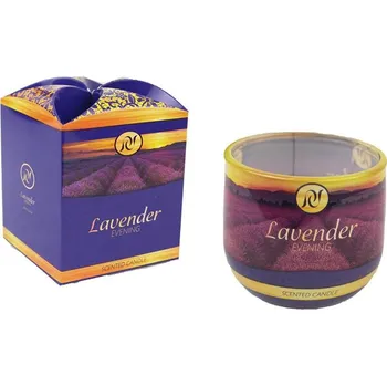 Svíčka Svíčka vonná ve skle LAVENDER EVENING, 100g MSC-EX103