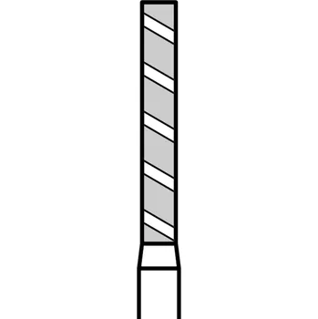 Brusný kotouč TURBO diamant | zelený válec, dlouhý (L=10 mm) | do turbínky | hrubá zrnitost | 806 314 T112 534 016