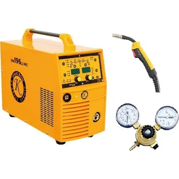 Svářečka Omicron OMI 196LS PFC Synergie + hořák 4m + red.ventil