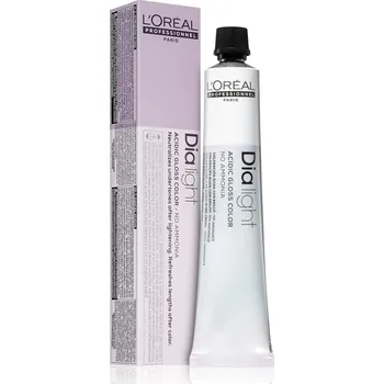 Barva na vlasy L’Oréal Professionnel Dia Light permanentní barva na vlasy bez amoniaku odstín 9.21 Milkshake Biondo Chiarissiomo Irisé Ceneré 50 ml