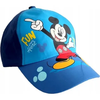 Kšiltovka Exity • Dětská kšiltovka Mickey Mouse - Disney - motiv Fun Starts Here 54 Tmavě modrá