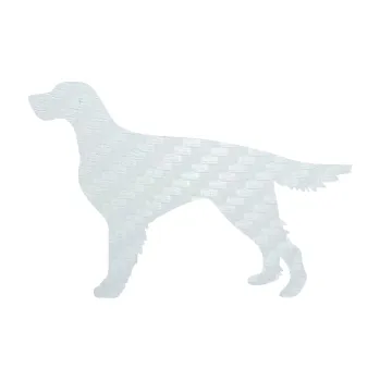 Polep vozidla SAMOLEPKA Pes 188 levá Setr (51 - 3D karbon bílý) NA AUTO, NÁLEPKA, FÓLIE, POLEP, TUNING, VLASTNÍ TEXT, TISK, AUTOSAMOLEPKY.cz, POLEPY, OBRÁZEK, LOGO, SAMOLEPKY