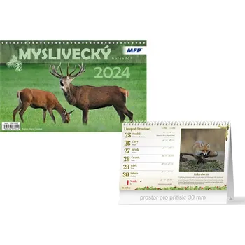 Kalendář MFP Stolní kalendář 1061482 Myslivecký 2024