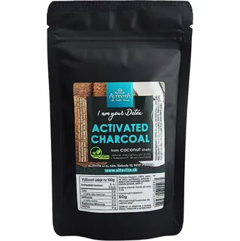 Altevita ACTIVATED CHARCOAL - CARBO aktivní uhlí prášek 60g