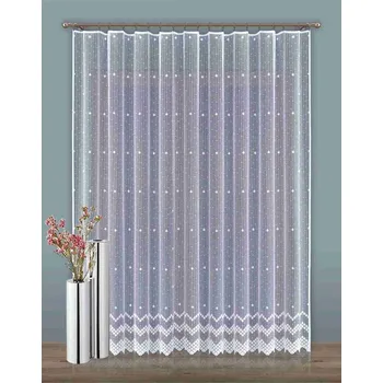 Záclona v metráži Gloria výška 130cm - zbytek 2,4m - řasící stuha 2,5cm 663/103 D